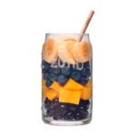 Smoothie Delightful de Zumit- Caja de 20 unidades de plátano, arándanos, açaí y mango