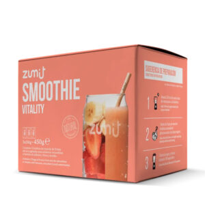 Smoothie Vitality de Zumit- Caja de 3 unidades de plátano, sandía y fresa para la elaboración de smoothies en casa