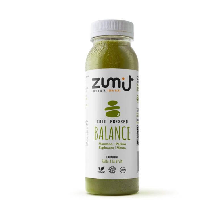 Zumo Cold Pressed Squeeze Balance HPP de Zumit - caja de 8 unidades