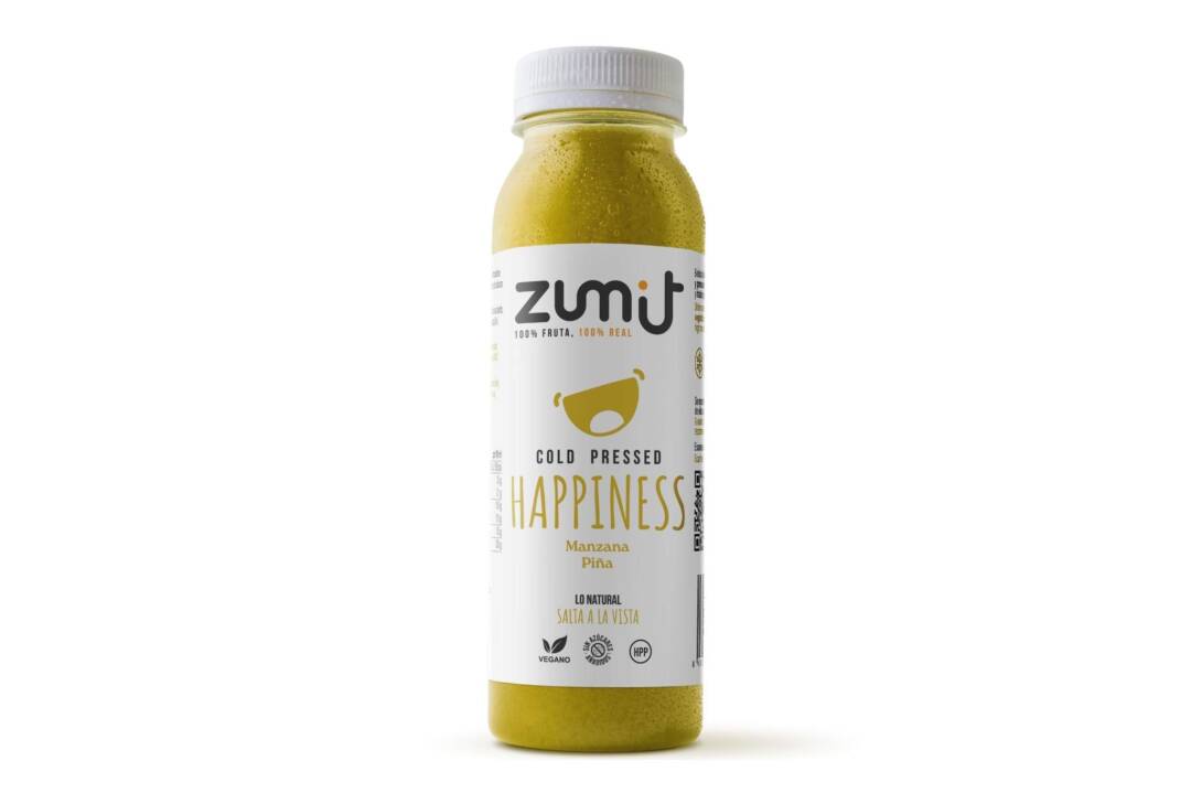 Zumo Cold Press Squeeze Happiness HPP de Zumit - caja de 8 unidades